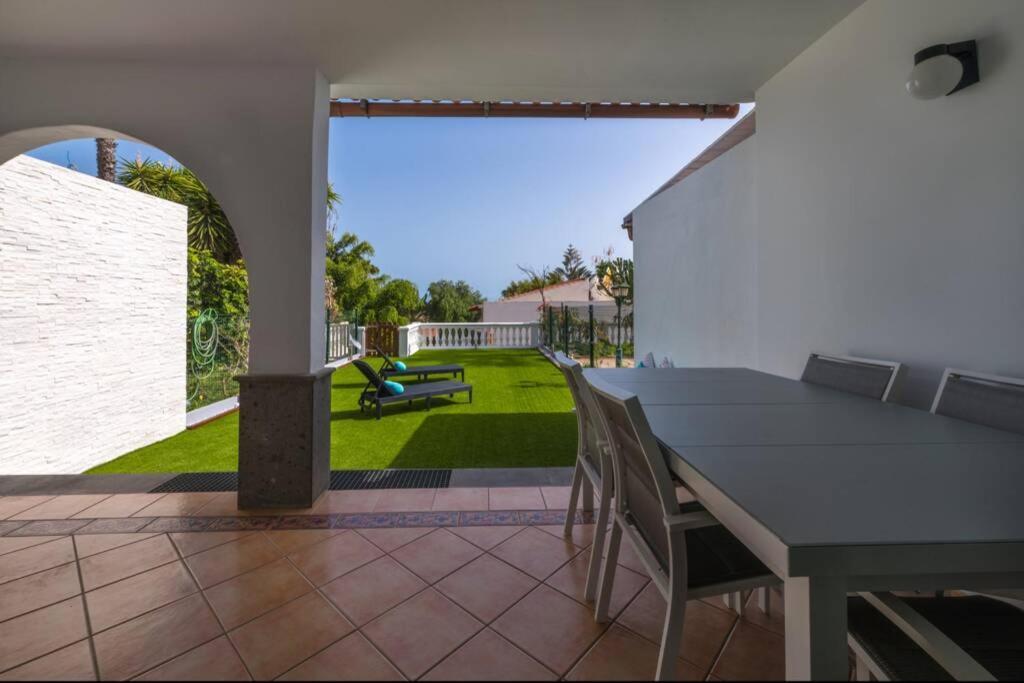 Dúplex con jardín y buenas vistas Maspalomas  Exterior foto