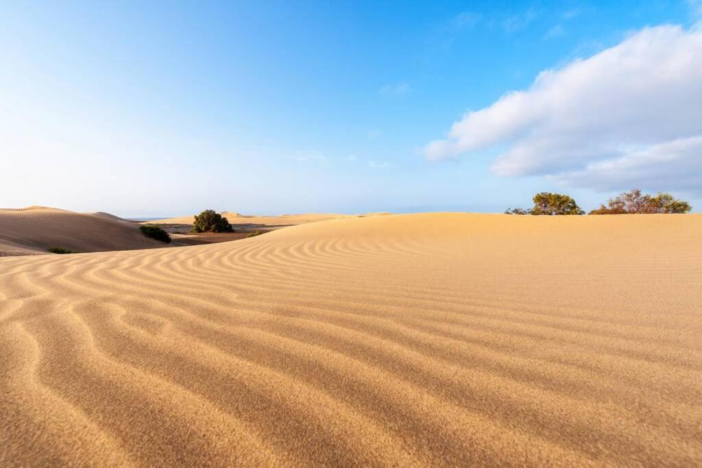 Dúplex con jardín y buenas vistas Maspalomas  Exterior foto