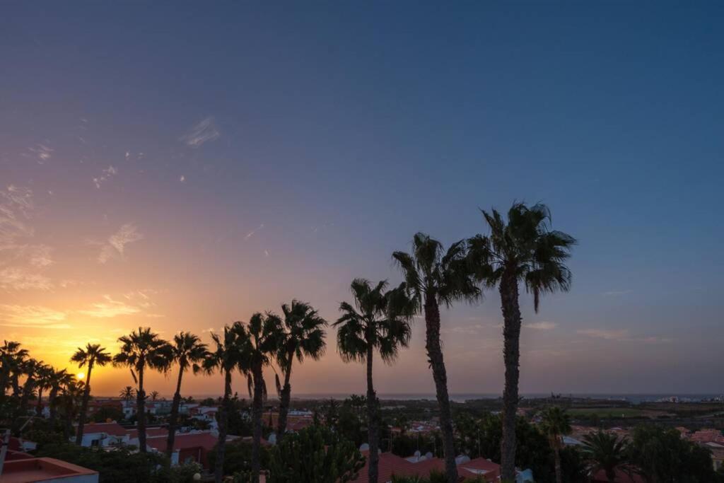 Dúplex con jardín y buenas vistas Maspalomas  Exterior foto